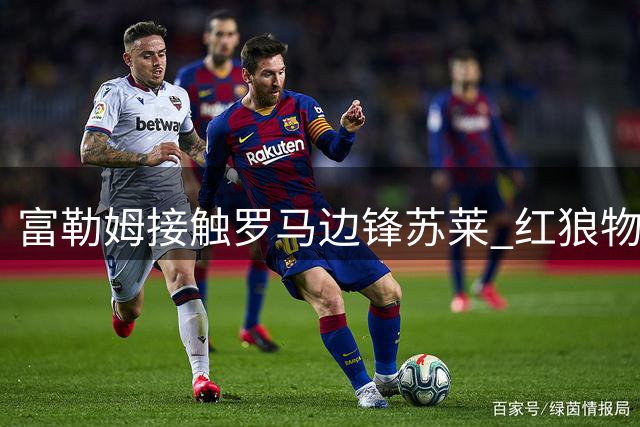 富勒姆接触罗马边锋苏莱 红狼物色多位置替代人选